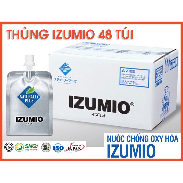Izumio nước giàu hydro 48 bịch nhập khẩu Nhật Bản thumbnail