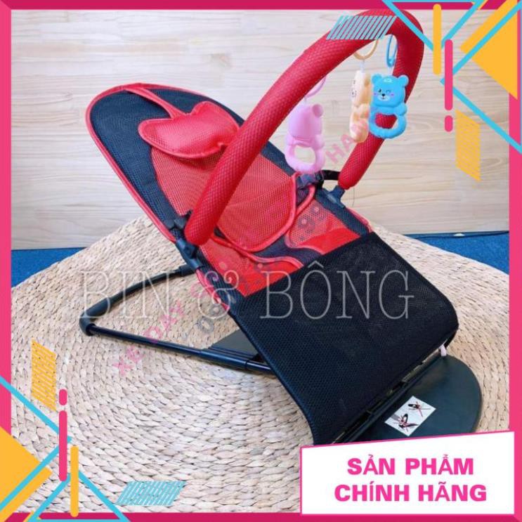 Ghế nhún có thú treo đồ
