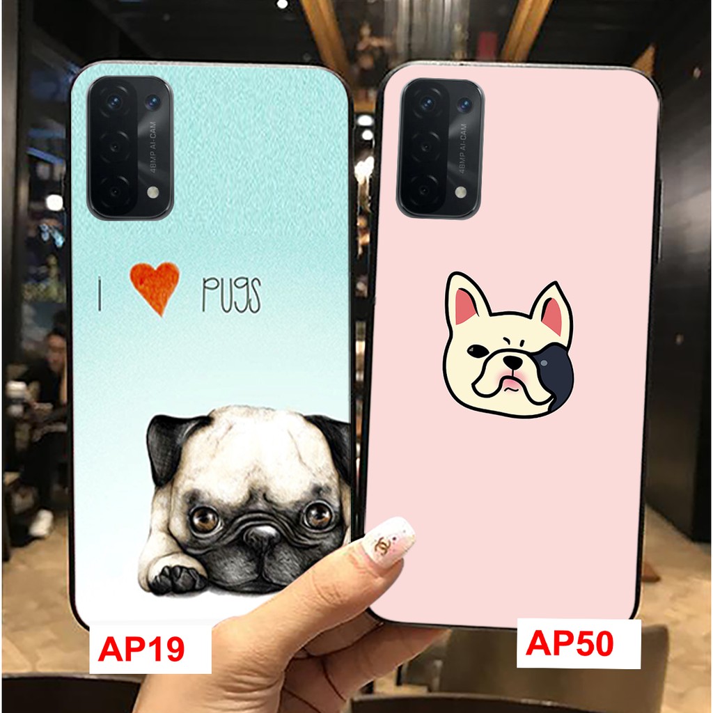 ỐP LƯNG OPPO A54 -OPPO A74 -OPPO A94 HÌNH CHÓ CƯNG ĐÁNG YÊU GIÁ RẺ