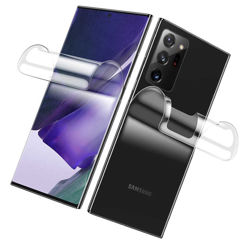 Miếng dán PPF trong suốt mặt trước sau Samsung Galaxy S8 S9 S10 S21 S20 Plus Note 8 9 10 20 Ultra