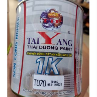 Sơn TAI YANG 1K sơn công nghiệp chuyên dùng sắt+inox+gỗ
