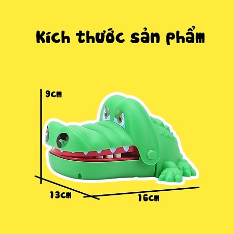 Trò chơi khám răng cá sấu loại lớn