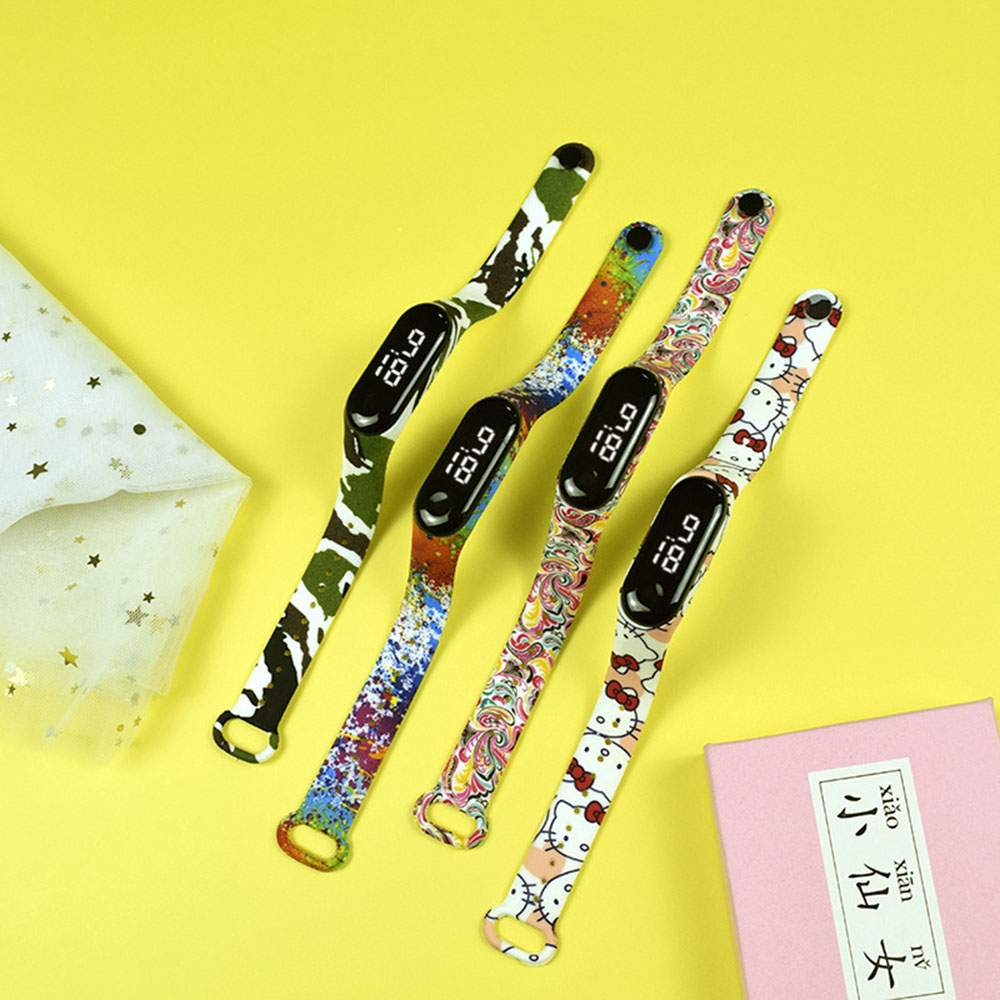 Đồng Hồ Đeo Tay Điện Tử Màn Hình Led Nhiều Màu Cho Bé | BigBuy360 - bigbuy360.vn