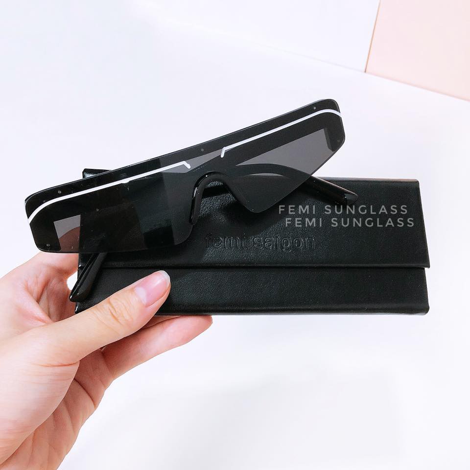 Kính thời trang Femi New York phong cách Futuristic mắt kính chống tia UV