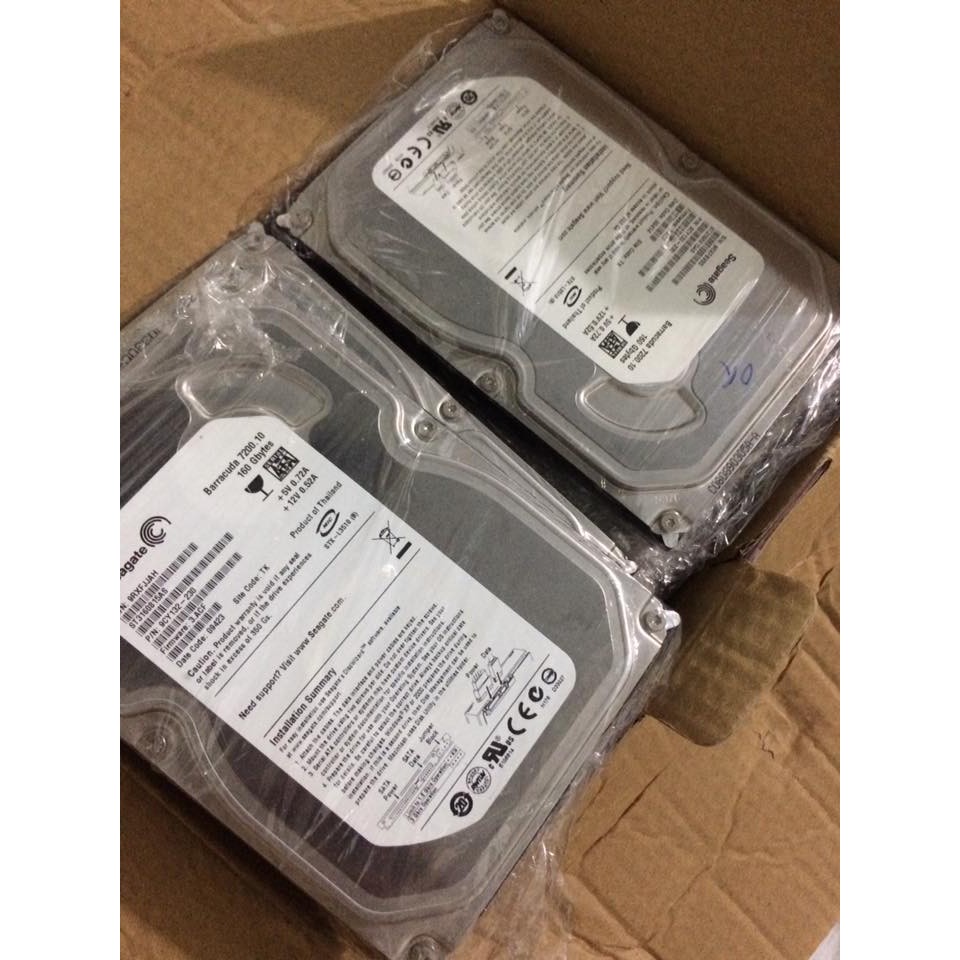 Ổ cứng seagate western 160gb tháo máy bộ đẹp như mới cài sẵn windows 7/10 | BigBuy360 - bigbuy360.vn