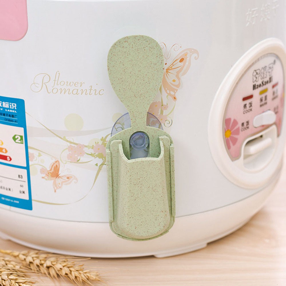 Khay đựng muỗng múc cơm đế hút chân không