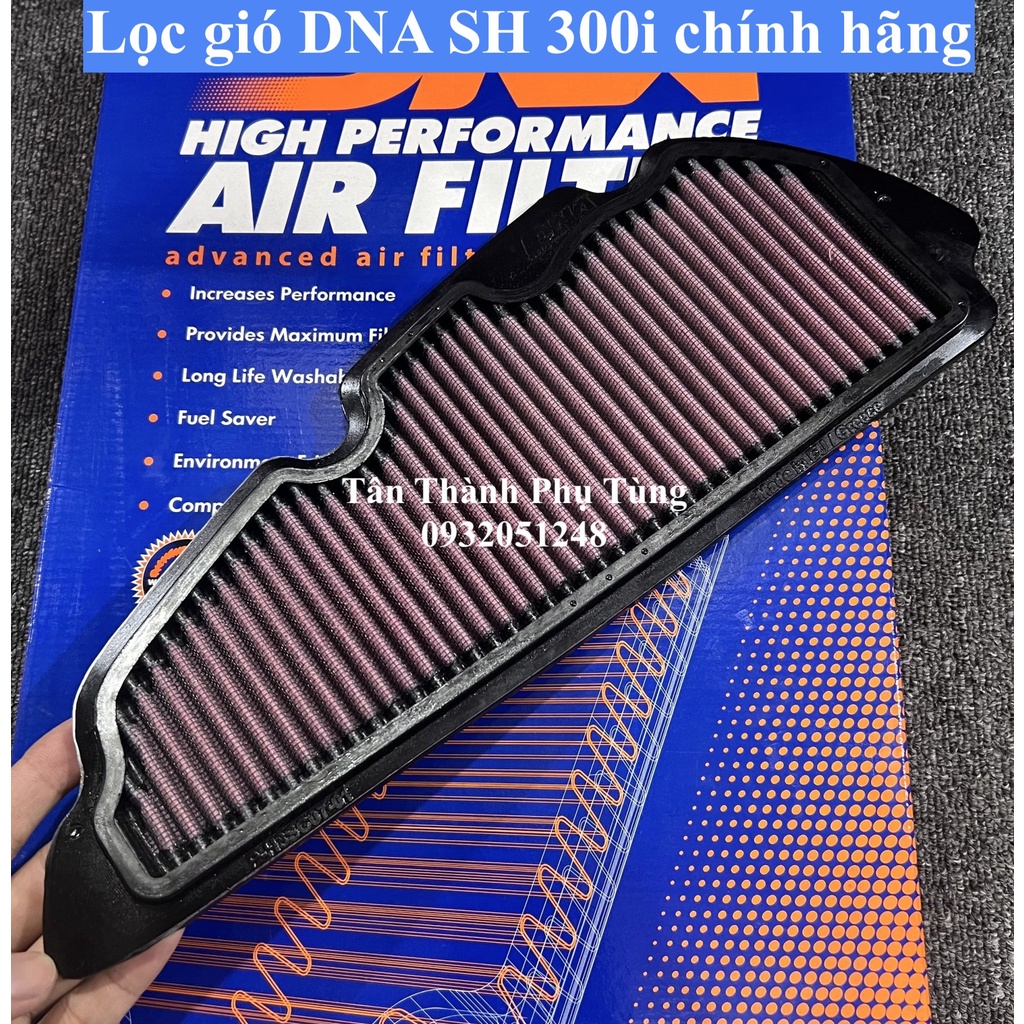 Lọc gió DNA SH 300i chính hãng