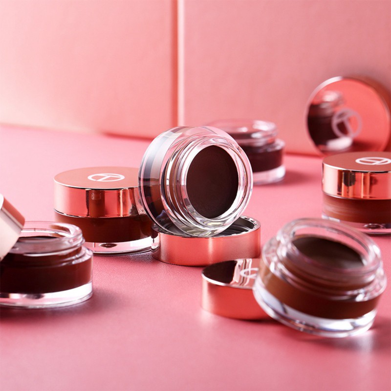 [Hàng mới về] Gel kẻ mày 3D O.TWO.O dạng hũ nhỏ kèm cọ thuận tiện sử dụng