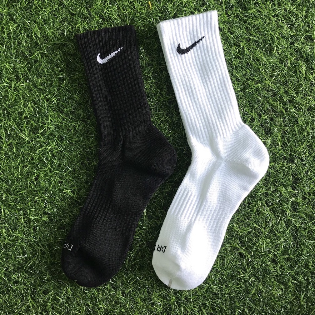 [ HÀNG XUẤT XỊN] TẤT VỚ THỂ THAO NIKE DRI FIT CAO CỔ NAM NỮ SPORT SOCKS