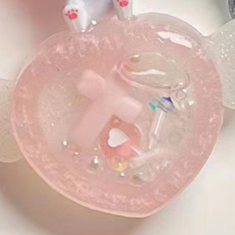 Khuôn Silicone Làm Móc Khóa Hình Trái Tim / Cánh Thiên Thần