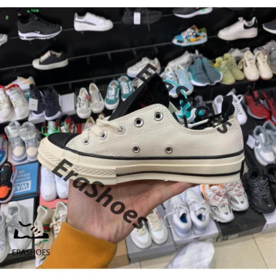 [EraShoes] Giày convers fog Đen/Trắng Bản SlÊU CẤP (Ảnh chụp tại Shop) Tặng túi cv