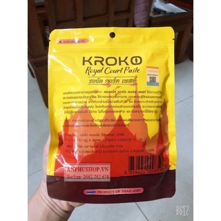 Miếng dán giảm đau thải độc cơ thể Kroko Royal Court Paste Hoàng Gia Thái Lan (Hàng chính hãng)