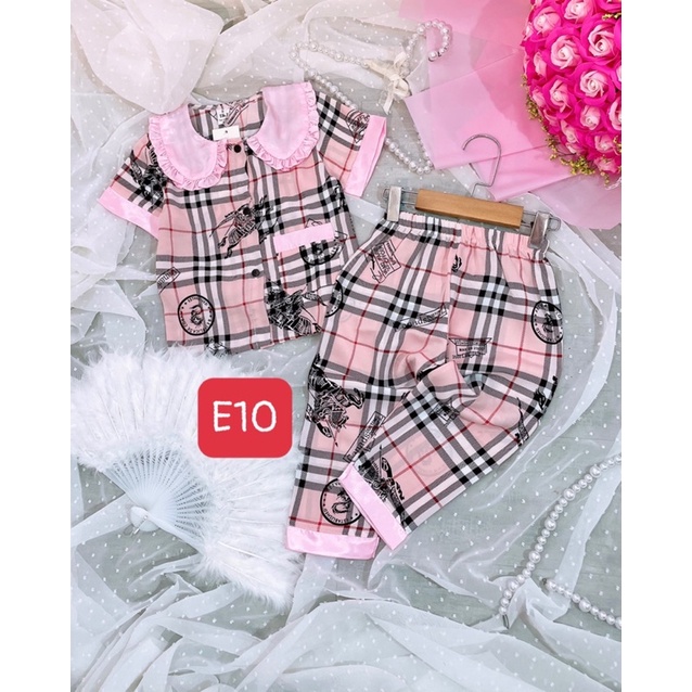 Bộ pijama lụa mango sz 9-21kg