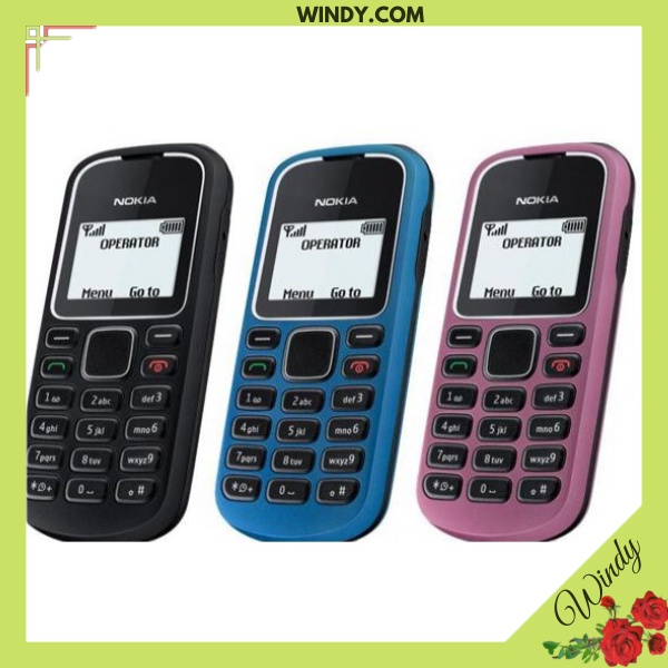 Máy Nokia 1280 kèm pin mới sạc xịn/ điện thoại cục gạch pin trâu