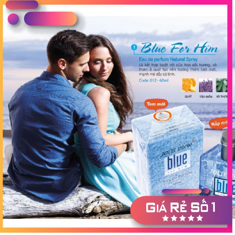 Nước hoa nam Jolie Dion Blue For Him Eau de toilette 60ml, vov cung cấp và bảo trợ.