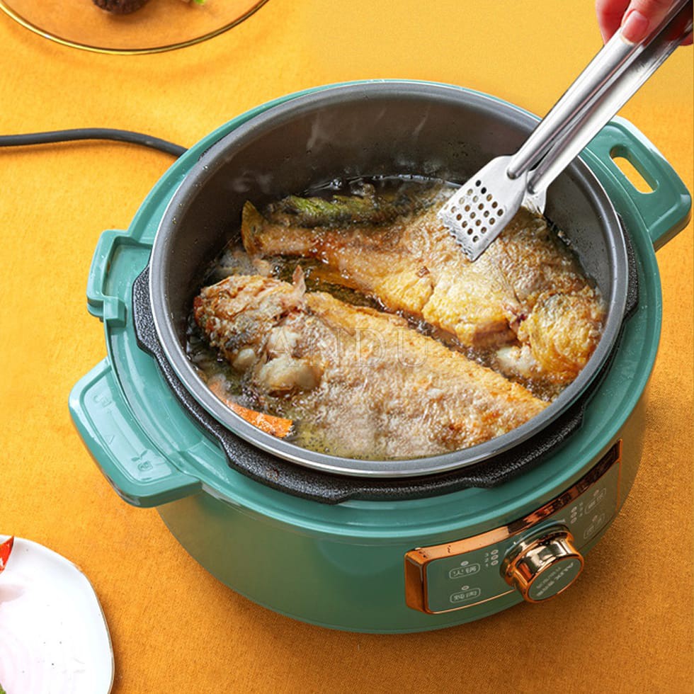 Nồi Áp Suất Đa Chức Năng 3L Nấu Lẩu, Nấu Cơm, Hầm, Nấu Soup, Chiên..[TIME_MART siêu thị tiện ích gia đình]