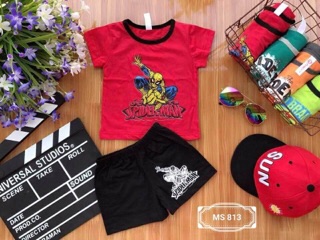 Cotton cộc tay bé trai