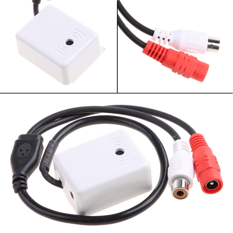 Thiết Bị Thu Âm Thanh Micro Cho Hệ Thống Camera An Ninh CCTV