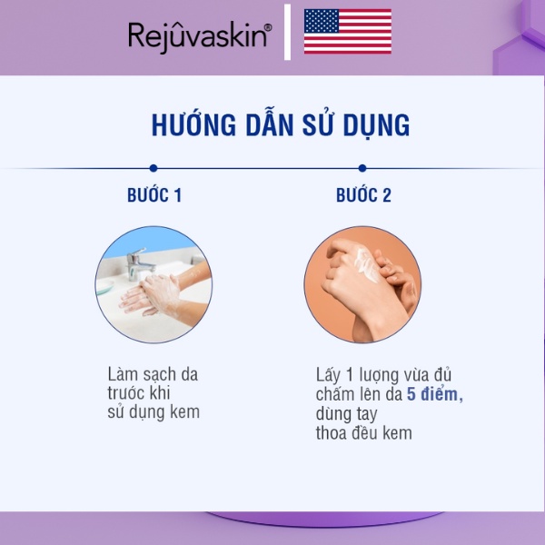 Kem Phục Hồi Da REJUVASKIN Skin Recovery Cream 100ml