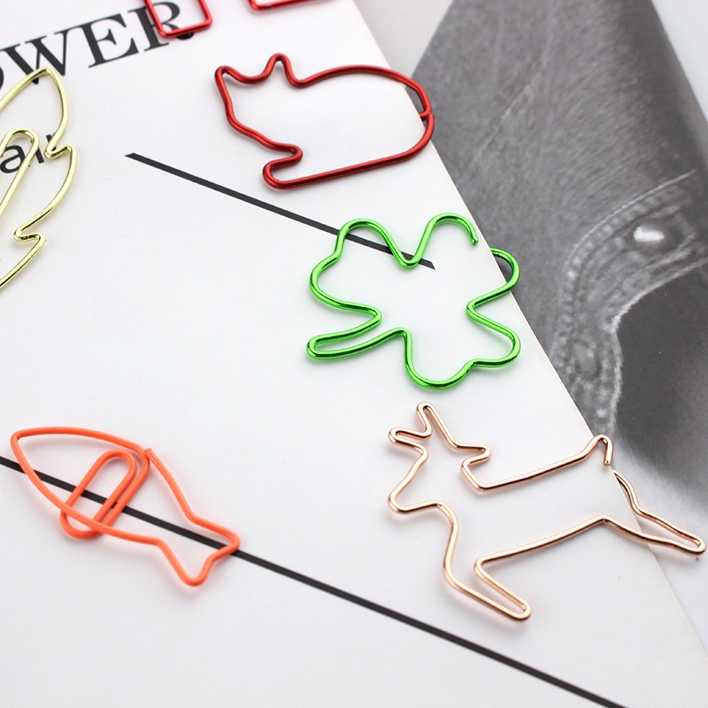 Set 30 kẹp đánh dấu trang phong cách Kawaii dễ thương