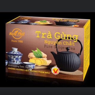 Trà gừng nguyên chất Hùng phát