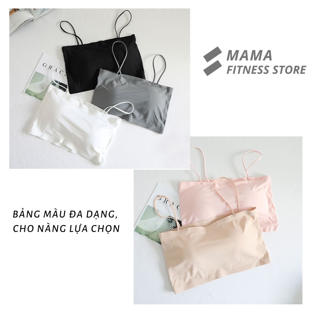 Áo 2 Dây CropTop ôm body - crt Thun có mút đệm ngực- vãi thun lạnh bst 4 màu  *Darling* L601 | BigBuy360 - bigbuy360.vn