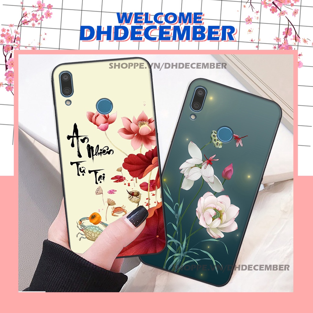 Ốp lưng Huawei Y9 2019 in hình thư pháp tâm an vạn sự an ,mã đáo thành công SIÊU CHẤT
