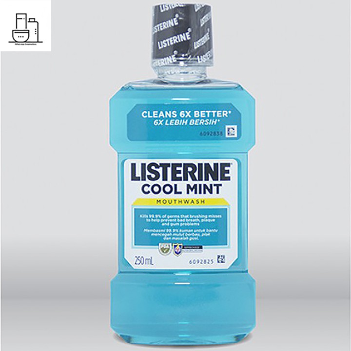 Nước Súc Miệng Hương Bạc Hà Listerine Cool Mint 250ml