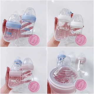 BÌNH SỮA NUK 150ML CỔ RỘNG NHỰA PP