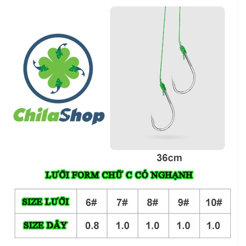 THẺO PE TÓM SẴN - LƯỠI CÓ NGẠNH