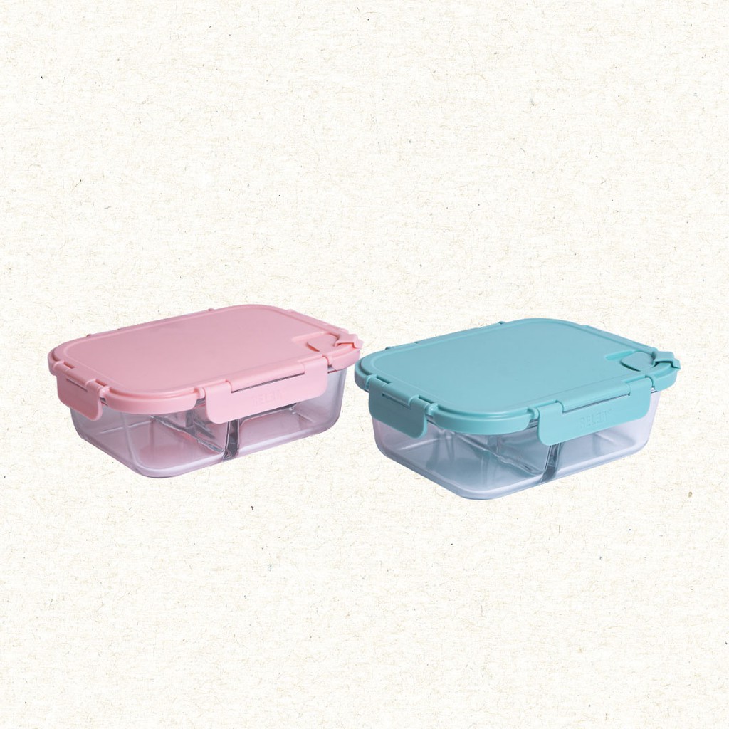 Hộp đựng cơm thủy tinh Lason trong suốt, hộp đựng thức ăn văn phòng CB-HC-TT00405