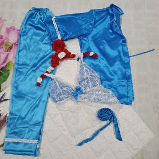 Set ngủ 3 món quần dài, phom 50kg