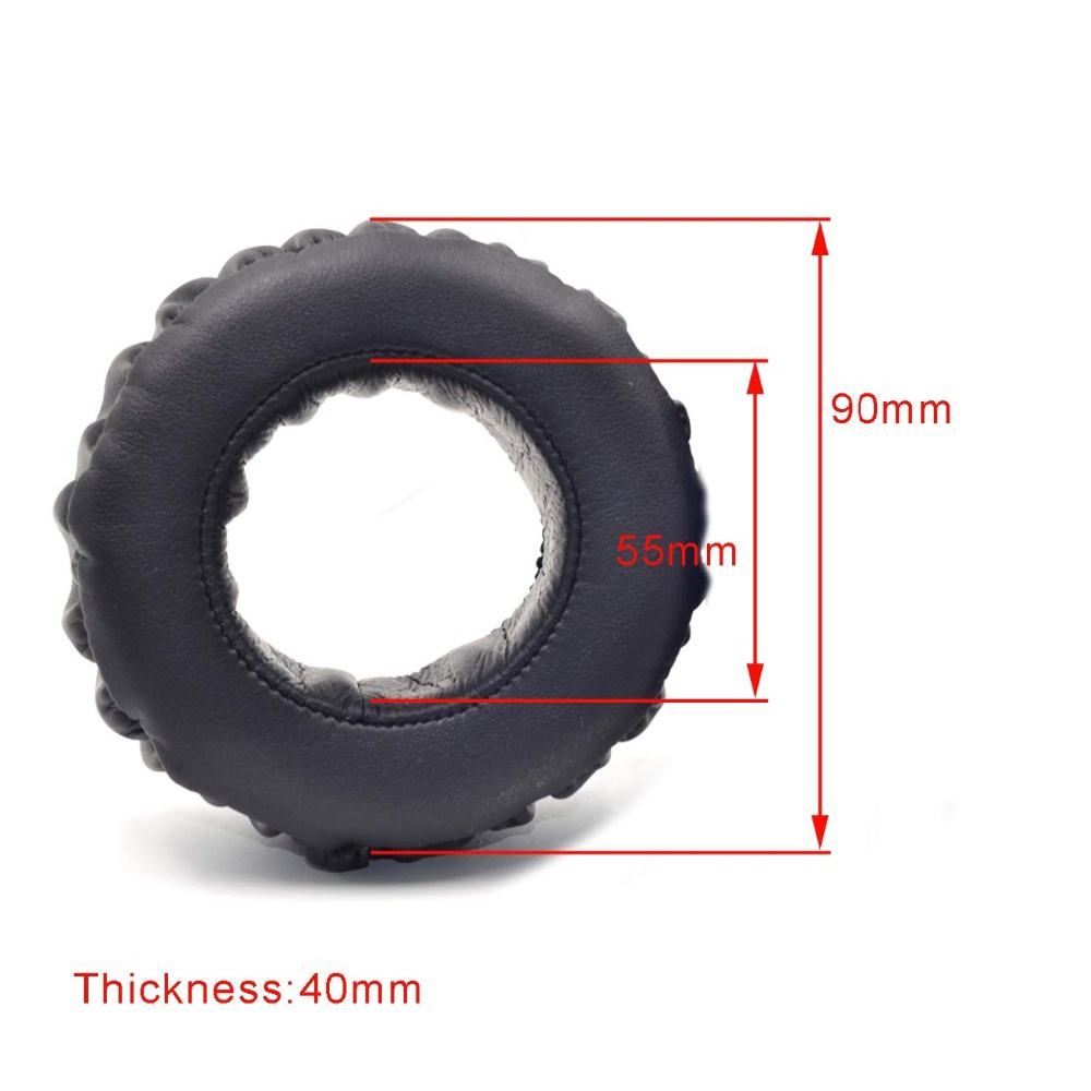 1 Cặp Đệm Tai Nghe Thay Thế Bằng Da Protein Cho Sony MDR-XB500 MDR-XB700 MDR XB500 XB700