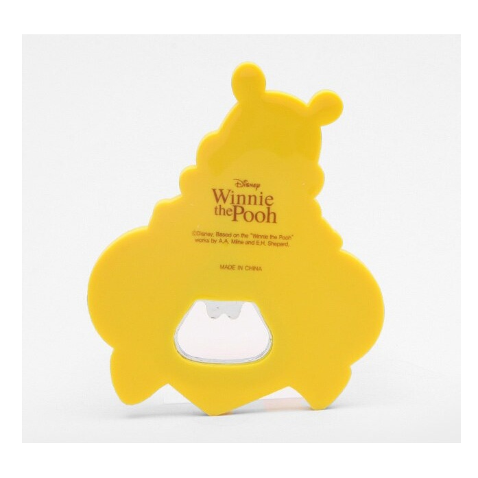 DAISO Dụng Cụ Mở Nắp Chai Từ Tính Bằng Thép PVC Hình Nhân Vật Winnie/Pioh Dễ Thương Kiểu Nhật Bản