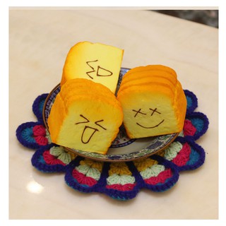 Squishy Bánh Mì Sandwich Cắt Lát Cảm Xúc