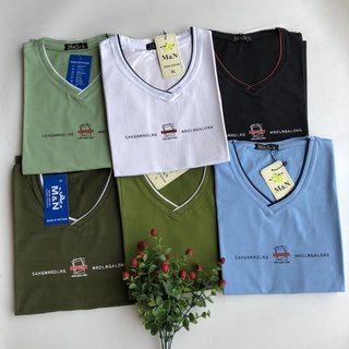 Xả hàng áo phông nam cổ tim