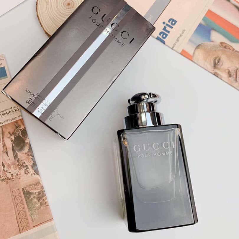 Nước Hoa Pháp Gucci Pour Homme Eau De Toilette 90ml for men hàng Duty Hàn