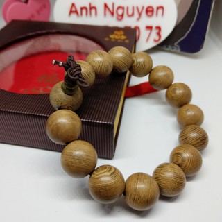 Vòng chuỗi hạt gỗ Bồ Đề 14mm