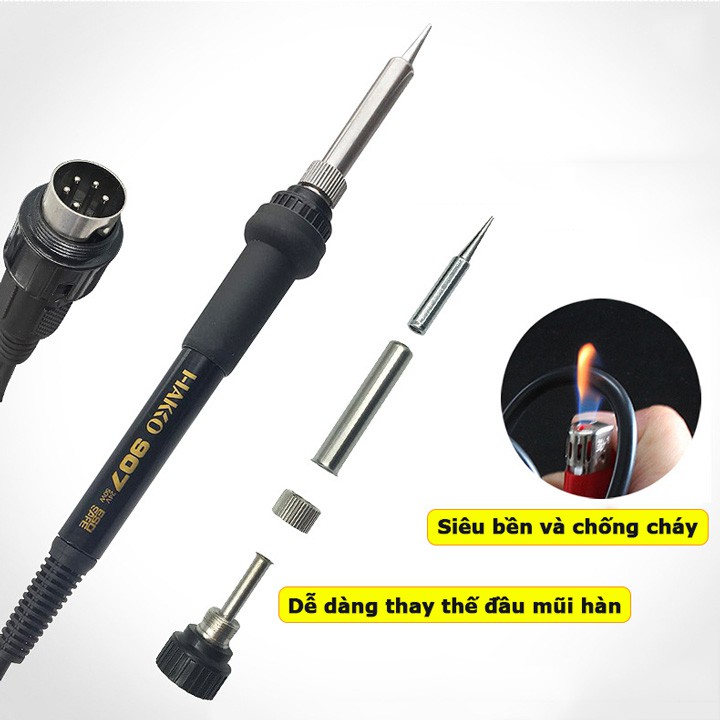 Trạm hàn Hakko 936 máy hàn mỏ hàn chuyên dụng công nghệ nhật bản điều