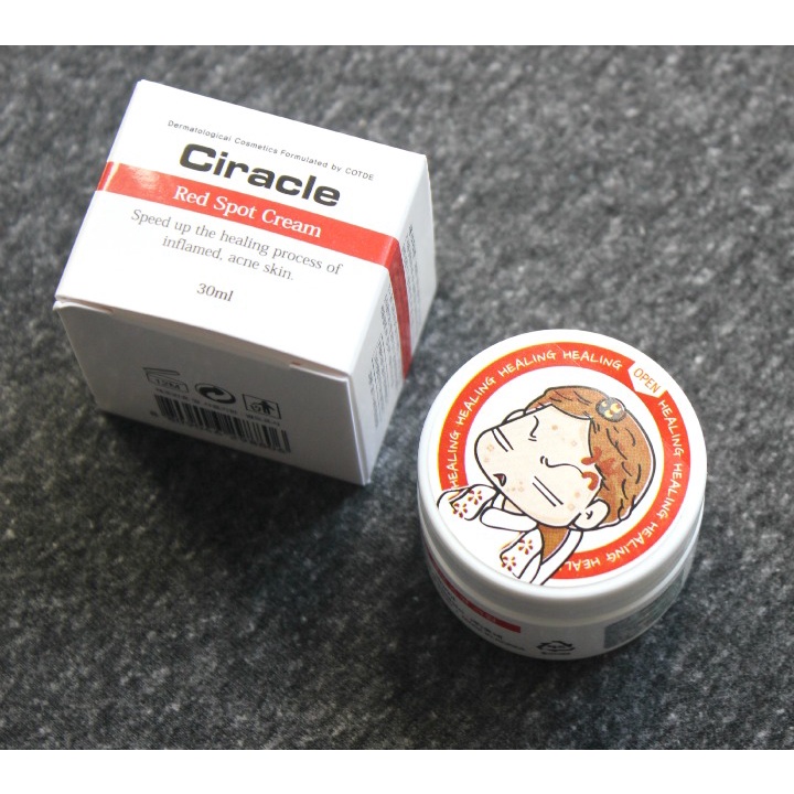 KEM LÀM GIẢM THÂM & SẸO MỤN Ciracle Red Spot Cream 5.0