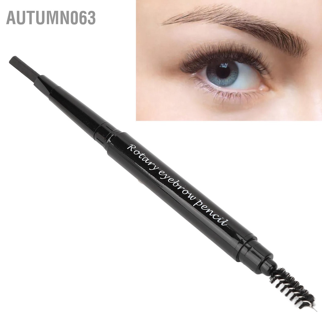 Bút kẻ lông mày Long Lasting Đôi đầu chống thấm nước Chì mồ hôi để trang điểm Autumn063