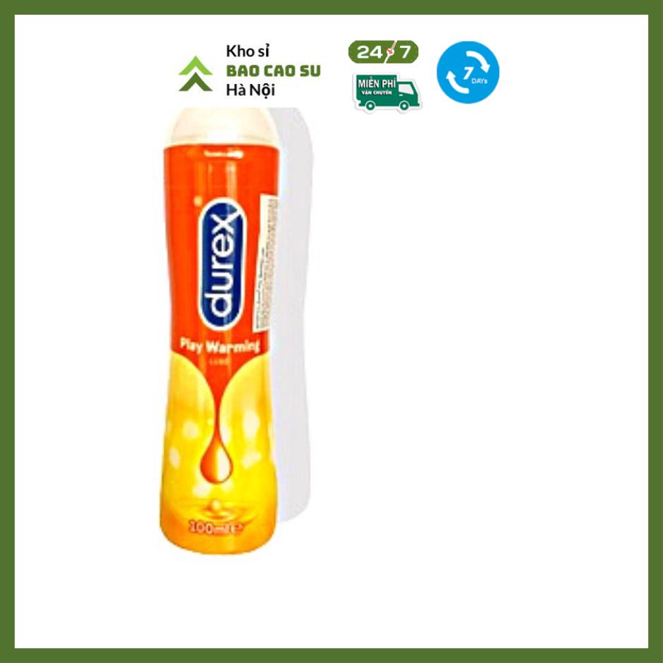 Gel bôi trơn Durex Play Warming 100ml làm ẩm mịn màng hàng chính hãng [Giá Hủy Diệt]