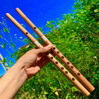 Sáo nứa bắc loại tốt - âm chuẩn, hình thức đẹp, khớp beat.