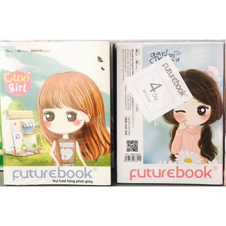 Tập 96tr nữ sinh Futurebook ( 5 cuốn)