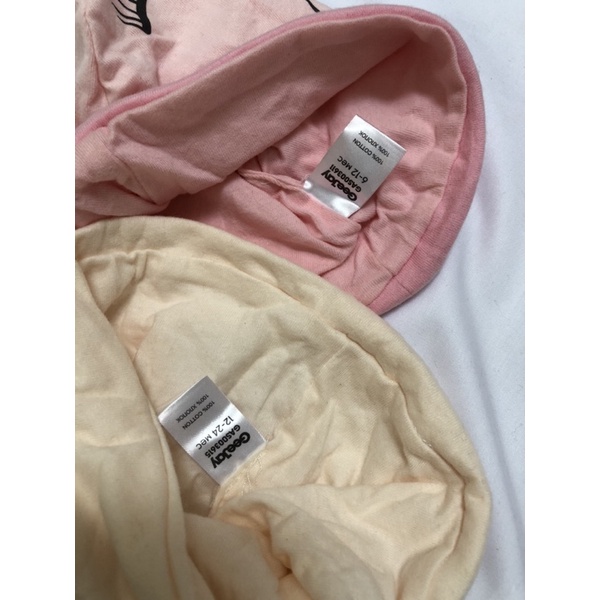 Set 2 nón giữ ấm đầm cho bé