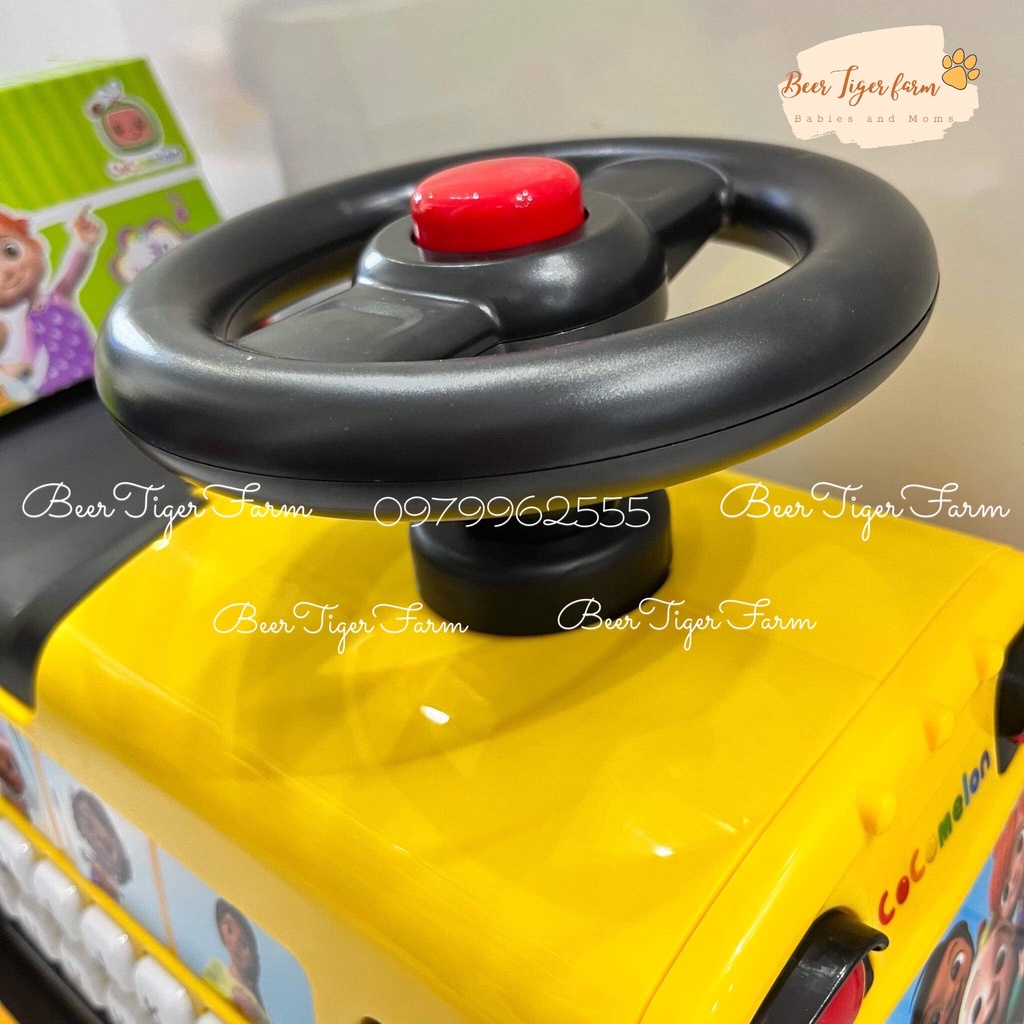 Đồ chơi xe Bus Cocomelon cho bé  có nhạc Mỹ | BEERTIGER FARM