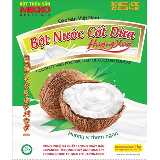 Bột nước cốt dừa 1kg Mikko Hương Xưa