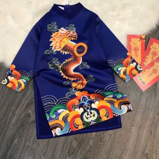 Áo dài cách tân bé trai