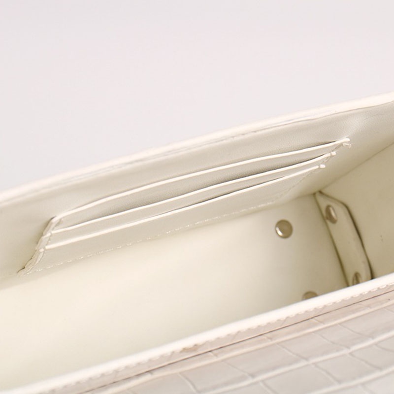 Túi Đeo Vai Vân Da Cá Sấu Thời Trang Dễ Phối Đồ Cho Bạn Gái