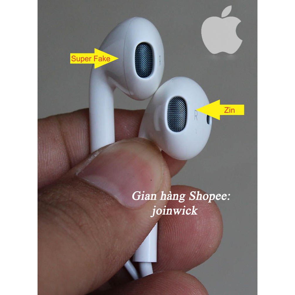 Tai nghe zin máy iPhone 7/8/X/XR/XS/XS Max Nguyên hộp cổng Lightning Apple EarPods